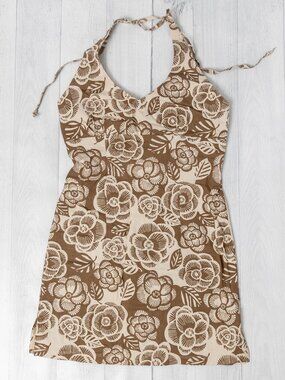 Opera Hawaiian Mini Dress - Vintage Medium